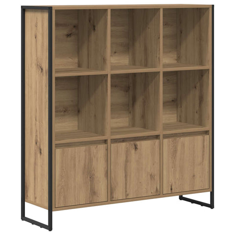 vidaXL Book Cabinet 2 pcs Artisian Oak 99.5 x 30 x 108.5 cm