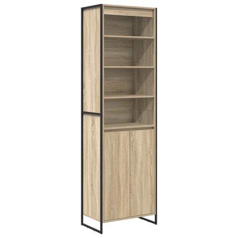 vidaXL Tall Cabinets 2 pcs Sonoma 60 x 36 x 300 cm Engineered Wood