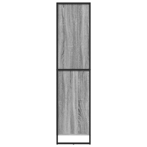 vidaXL Sideboard 2 pcs Grey Sonoma 81 x 36 x 150.5 cm Engineered Wood