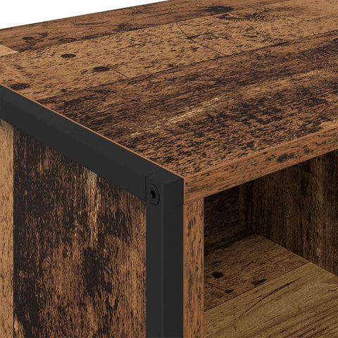 vidaXL Sideboard 2 pcs Old Wood 81 x 36 x 150.5 cm Engineered Wood