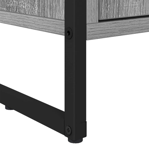 vidaXL Tall Cabinets 2 pcs Grey Sonoma 79 x 36 x 300 cm