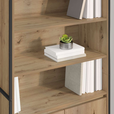 vidaXL Tall Cabinets 2 pcs Artisian Oak 79 x 36 x 300 cm