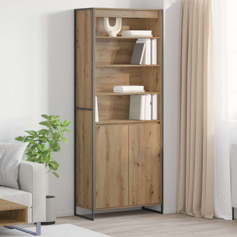 vidaXL Tall Cabinets 2 pcs Artisian Oak 79 x 36 x 300 cm