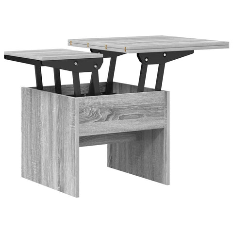 vidaXL Coffee Table Grey Sonoma 55 x 54.5 x 45 cm Engineered wood