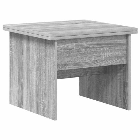 vidaXL Coffee Table Grey Sonoma 55 x 54.5 x 45 cm Engineered wood
