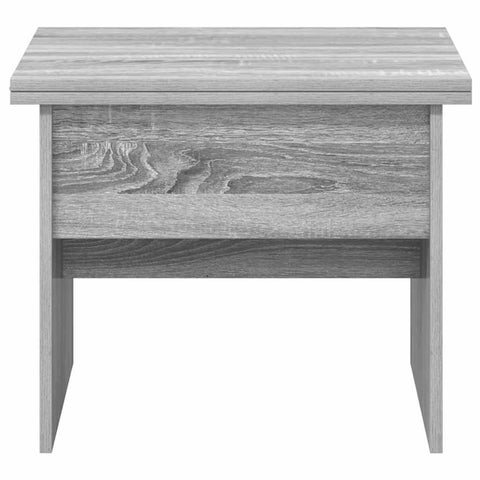 vidaXL Coffee Table Grey Sonoma 55 x 54.5 x 45 cm Engineered wood