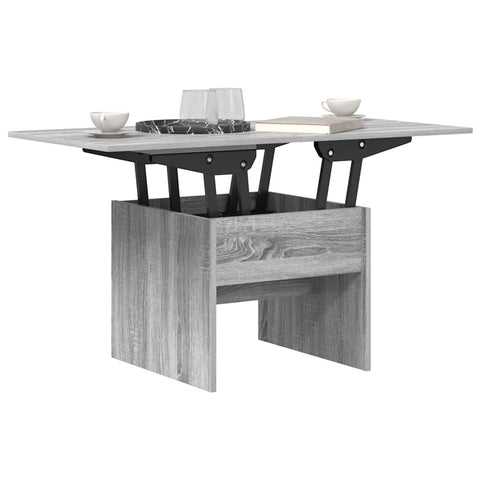 vidaXL Coffee Table Grey Sonoma 55 x 54.5 x 45 cm Engineered wood