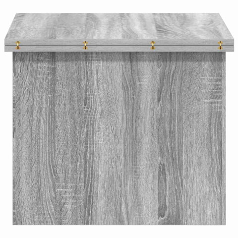 vidaXL Coffee Table Grey Sonoma 55 x 54.5 x 45 cm Engineered wood