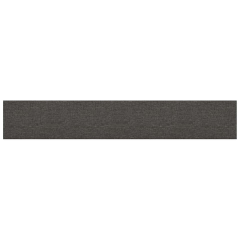 vidaXL Wall Headboard 12 pcs Dark Grey 90 x 15 cm Fabric