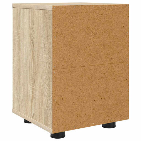 vidaXL Bedside Tables with Drawer 2 pcs Sonoma Oak 30.5 x 30 x 43 cm