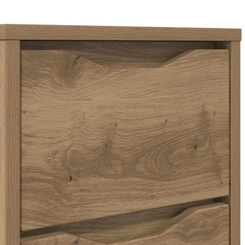 vidaXL Bedside Tables with Drawer 2 pcs Artisan Oak 30.5 x 30 x 43 cm