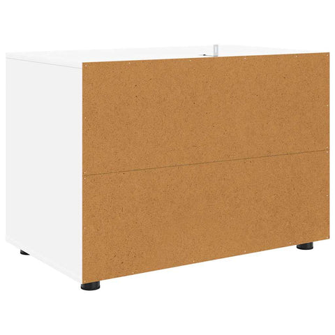 vidaXL Storage Cabinet White 80 x 48 x 57 cm Engineered Wood