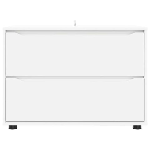 vidaXL Storage Cabinet White 80 x 48 x 57 cm Engineered Wood