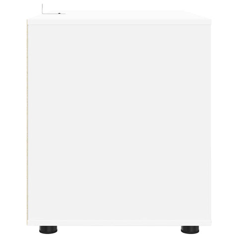 vidaXL Storage Cabinet White 80 x 48 x 57 cm Engineered Wood