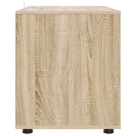 vidaXL Storage Cabinet Sonoma Oak 80 x 48 x 57 cm Engineered Wood