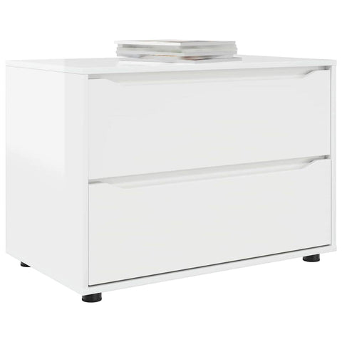 vidaXL Storage Cabinet High Gloss White 80 x 48 x 57 cm