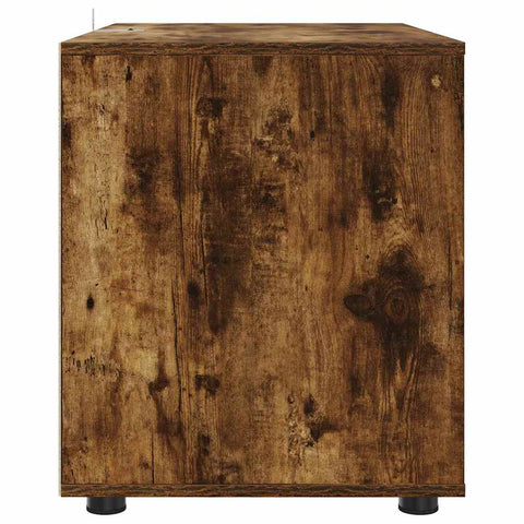 vidaXL Storage Cabinet Smoked Oak 80 x 48 x 57 cm Engineered Wood