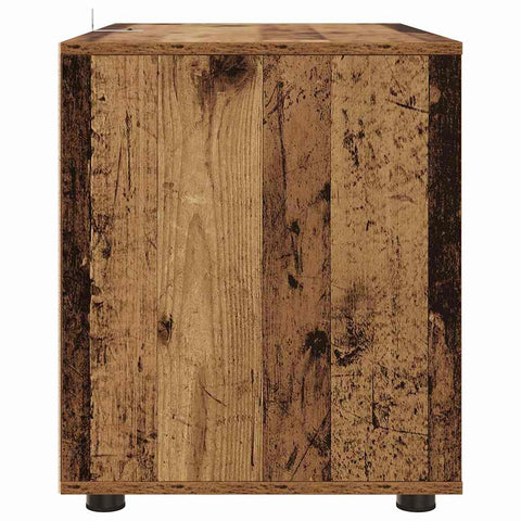vidaXL Storage Cabinet Old Wood 80 x 48 x 57 cm Engineered Wood