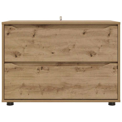 vidaXL Storage Cabinet Artisan Oak 80 x 48 x 57 cm Engineered Wood