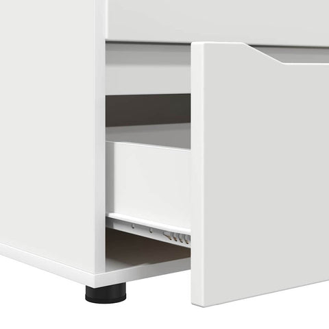 vidaXL Storage Cabinet White 60 x 48 x 57 cm Engineered Wood
