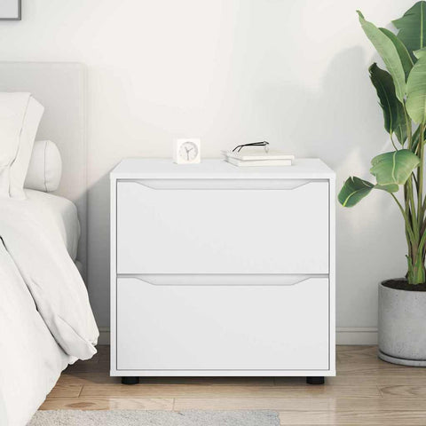 vidaXL Storage Cabinet White 60 x 48 x 57 cm Engineered Wood