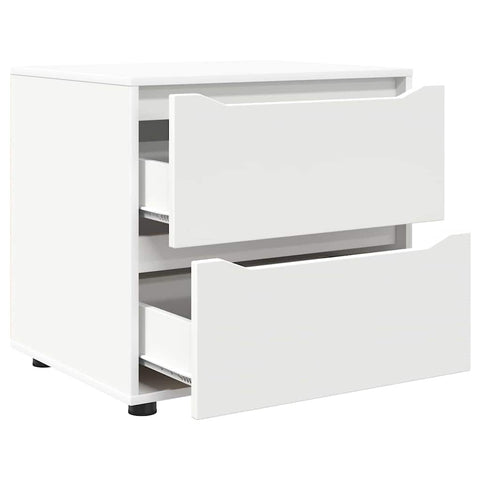 vidaXL Storage Cabinet White 60 x 48 x 57 cm Engineered Wood