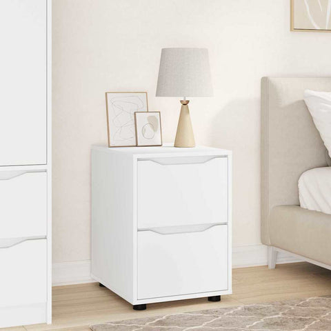 vidaXL Storage Cabinet White 40 x 48 x 57 cm Engineered Wood