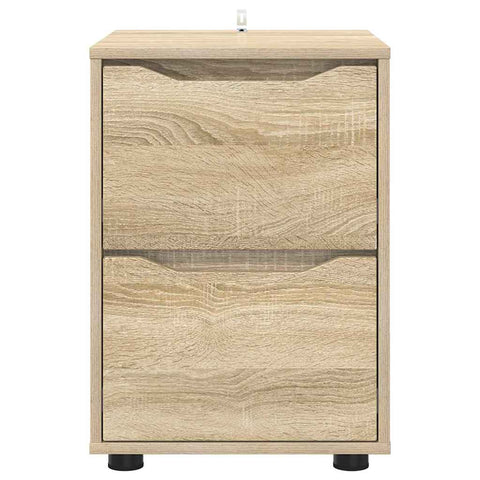 vidaXL Storage Cabinet Sonoma Oak 40 x 48 x 57 cm Engineered Wood