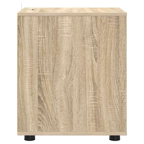 vidaXL Storage Cabinet Sonoma Oak 40 x 48 x 57 cm Engineered Wood