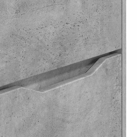 vidaXL Storage Cabinet Concrete Grey 40 x 48 x 57 cm Engineered Wood