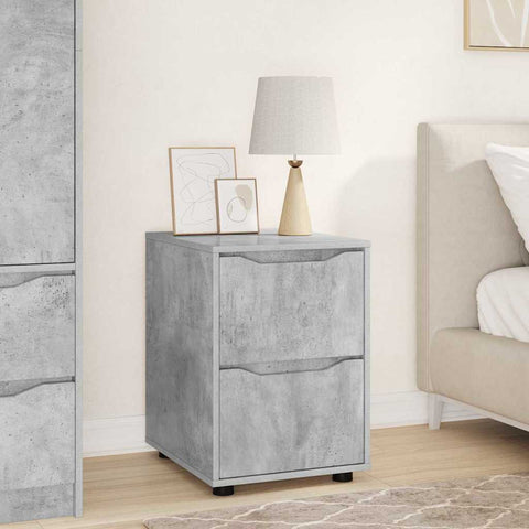 vidaXL Storage Cabinet Concrete Grey 40 x 48 x 57 cm Engineered Wood