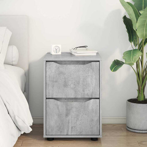vidaXL Storage Cabinet Concrete Grey 40 x 48 x 57 cm Engineered Wood