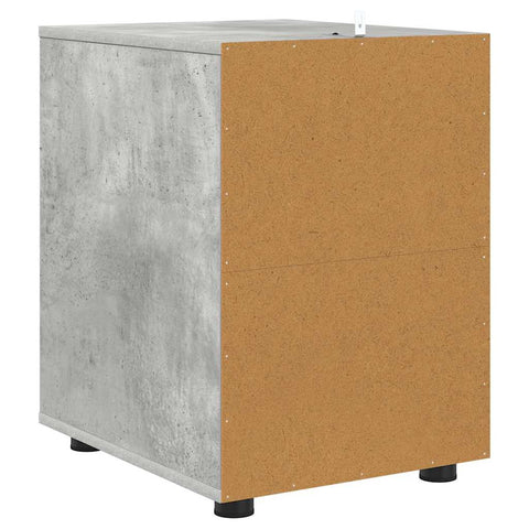 vidaXL Storage Cabinet Concrete Grey 40 x 48 x 57 cm Engineered Wood