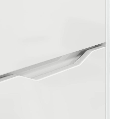 vidaXL Storage Cabinet High Gloss White 40 x 48 x 57 cm