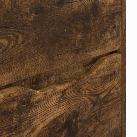 vidaXL Storage Cabinet Smoked Oak 40 x 48 x 57 cm Engineered Wood