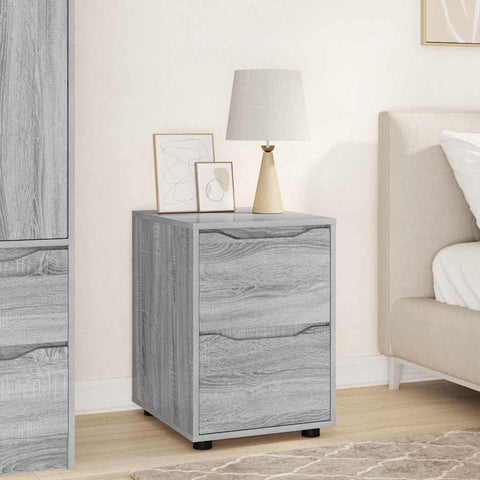 vidaXL Storage Cabinet Grey Sonoma 40 x 48 x 57 cm Engineered Wood