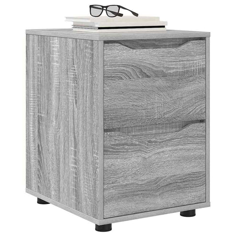 vidaXL Storage Cabinet Grey Sonoma 40 x 48 x 57 cm Engineered Wood