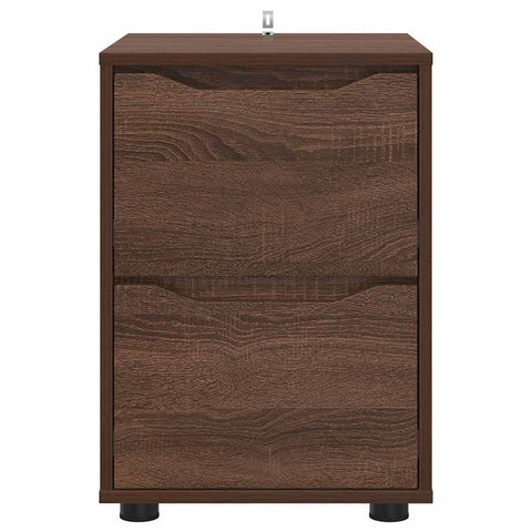 vidaXL Storage Cabinet Brown Oak 40 x 48 x 57 cm Engineered Wood
