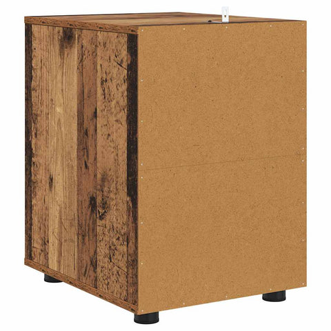 vidaXL Storage Cabinet Old Wood 40 x 48 x 57 cm Engineered Wood
