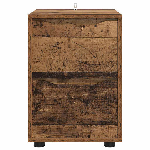 vidaXL Storage Cabinet Old Wood 40 x 48 x 57 cm Engineered Wood