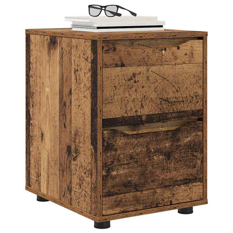 vidaXL Storage Cabinet Old Wood 40 x 48 x 57 cm Engineered Wood