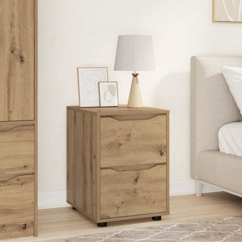 vidaXL Storage Cabinet Artisan Oak 40 x 48 x 57 cm Engineered Wood