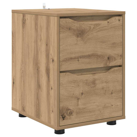 vidaXL Storage Cabinet Artisan Oak 40 x 48 x 57 cm Engineered Wood