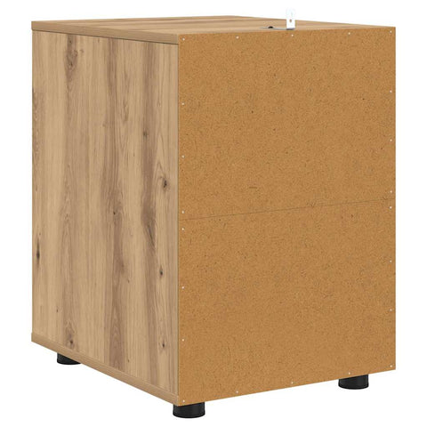 vidaXL Storage Cabinet Artisan Oak 40 x 48 x 57 cm Engineered Wood