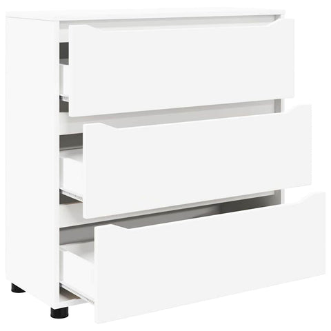 vidaXL Storage Cabinet White 80 x 31 x 81 cm Engineered Wood