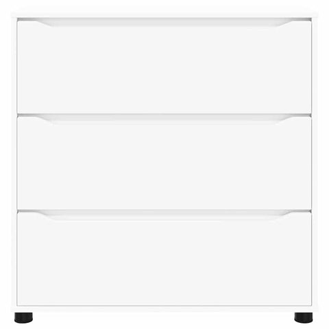 vidaXL Storage Cabinet White 80 x 31 x 81 cm Engineered Wood