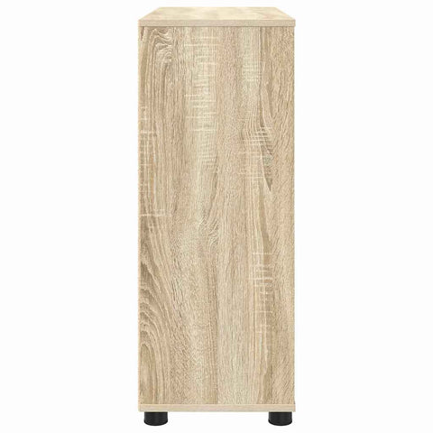 vidaXL Storage Cabinet Sonoma Oak 80 x 31 x 81 cm Engineered Wood