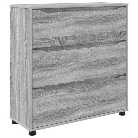vidaXL Storage Cabinet Grey Sonoma 80 x 31 x 81 cm Engineered Wood