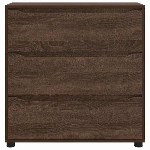 vidaXL Storage Cabinet Brown Oak 80 x 31 x 81 cm Engineered Wood
