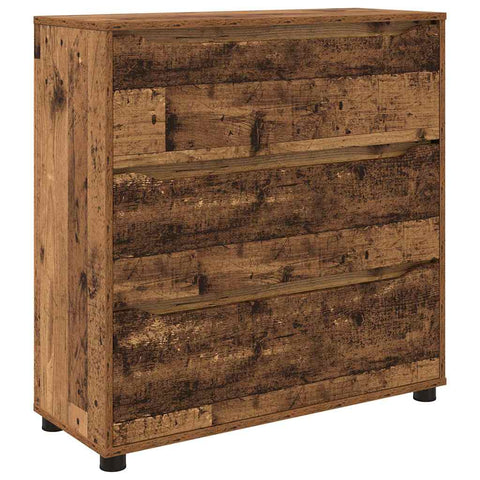 vidaXL Storage Cabinet Old Wood 80 x 31 x 81 cm Engineered Wood